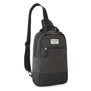ever advanced sling backpack crossbody bag for men women, lightweight one strap backpack shoulder bag travel hiking chest bags daypack, 10l capacity, dark grey