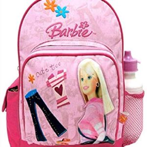Barbie Small Backpack with Water Bottle - Pink Clothes & Jeans