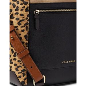 Cole Haan Grand Ambition Small Convertible Luxe Backpack Leopard/Black/Dark Chocolate/British Tan/Sesame One Size