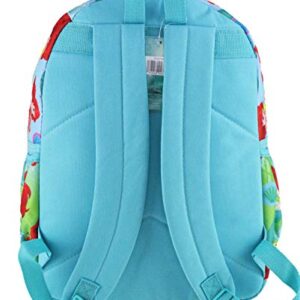 Disney's The Little Mermaid 16 inch All Over Print Deluxe Backpack With Laptop Compartment