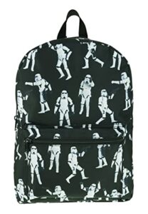 kbnl star wars -storm trooper deluxe all over print backpack – 64957, black