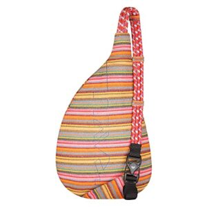 KAVU Mini Interwoven Rope Bag Sling Pack - Aloha Stripe