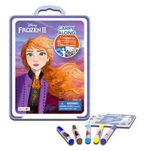 Disney Frozen MINI Backpack For Girls, Kids ~ 6 Pc Bundle With 11" Frozen School Bag and Art Case with Coloring Utensils, Coloring and Activity Pad, Stickers, and More