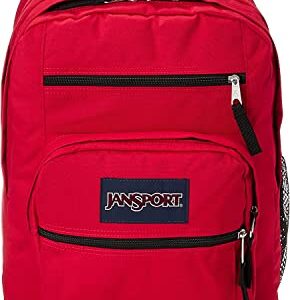 JanSport Big Student Backpack (Red Black, One Size)