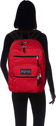 JanSport Big Student Backpack (Red Black, One Size)