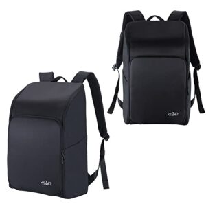 teavas large bartender bag- 16 inch portable bar bag backpack, travel laptop backpack, portable bartending kit, bartender travel bag for carrying accessories (bag only)