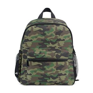 auuxva kids backpack military camo camouflage school bag kindergarten toddler preschool backpack for boy girls children