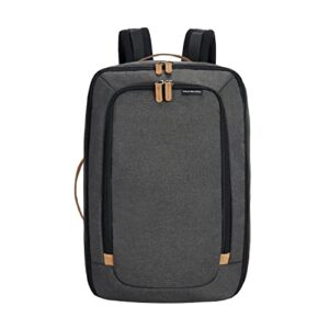 travelon transit carry-on backpack, slate, one size