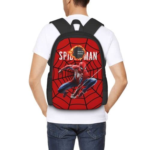 Spider Backpack Travel Backpacks Oxford Cloth Cartoon Backpack Sports Backpacks