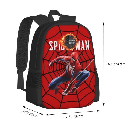 Spider Backpack Travel Backpacks Oxford Cloth Cartoon Backpack Sports Backpacks