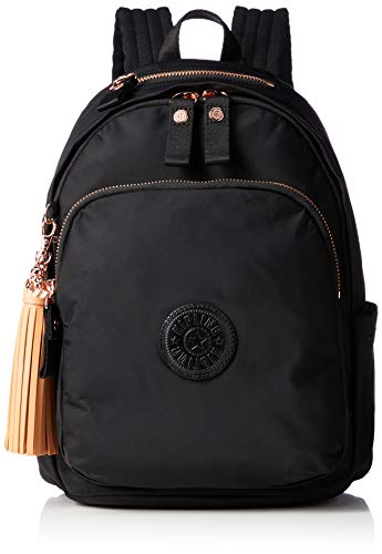 KIPLING(キプリング) Women Kipling Official Authentic Delia Backpack, Rose Black