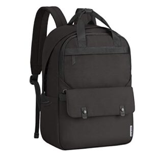 Travelon Origin-Sustainable-Anti-Theft-Large Backpack, Black, One Size