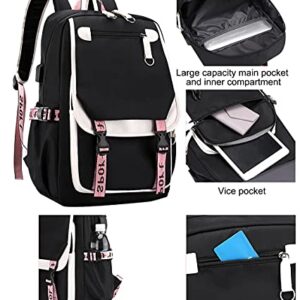 Schoolbag Character Comic Game Travel Casual Notebook Backpack Backpack (3)