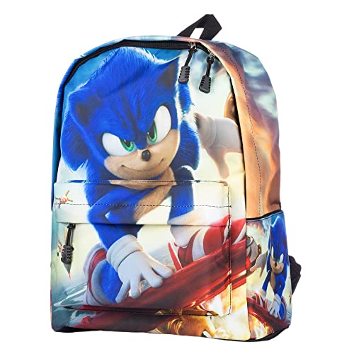 Hicus Blue Backpack, Cartoon Bag for Men(One Size)