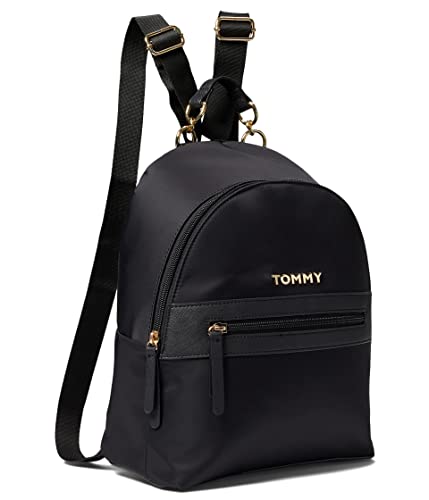 Tommy Hilfiger Kendall II Medium Dome Backpack-Smooth Nylon Black One Size