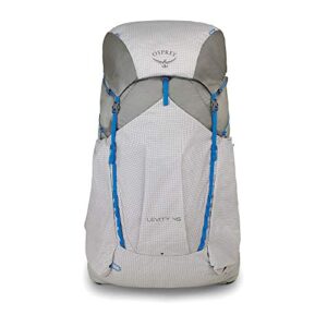 Osprey Men's Levity 45 Ultralight Backpack, Parallax Silver, Medium