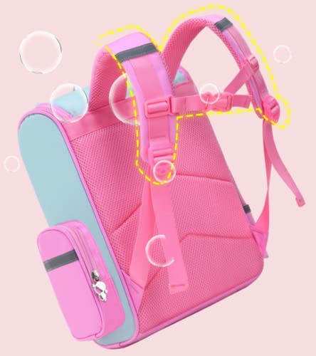 HUIHSVHA Cute Backpack, Cartoon Waterproof School Laptop Book Bag, Casual Large Capacity Daypack for Girls Boys