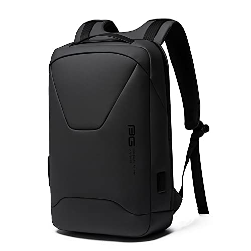 Stylish and Secure 15.6-Inch Laptop Backpack, a Durable 21-Liter Business Companion with Anti-Theft Features, USB Charging Port and Waterproof Design, Black