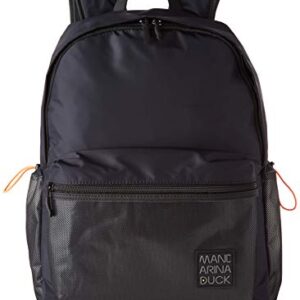 Mandarina Duck Unisex's Backpack, Black, Taglia Unica