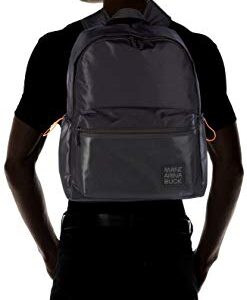 Mandarina Duck Unisex's Backpack, Black, Taglia Unica