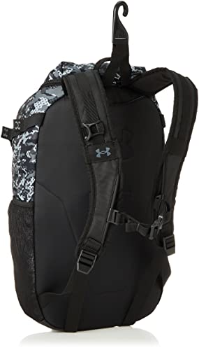 Under Armour Utility Baseball Backpack Print, (002) Black / / Metallic Gold, One Size Fits All