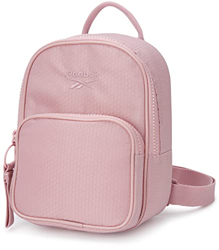 Reebok Women's Backpack - Sydney Lightweight Mini Shoulder Purse - Casual Gym Bag for Kids, Teens, and Adults, Size One Size, Deep Quartz