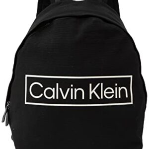 Calvin Klein Landon Zip Around Backpack, Black Combo,One Size