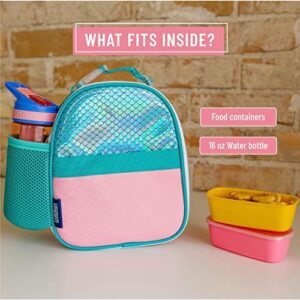 Wildkin Pack-it-All Backpack Bundle with Clip-in Lunch Box (Mermaid Undercover)