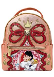danielle nicole x disney little mermaid ariel and eric wedding mini backpack – fashion cosplay disneybound cute bags