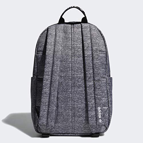 adidas Originals Trefoil Pocket Backpack, Jersey Onix Grey, One Size