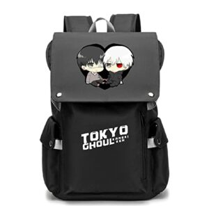 isaikoy anime tokyo ghoul backpack bookbag shoulder school bag daypack cosplay laptop bag 2