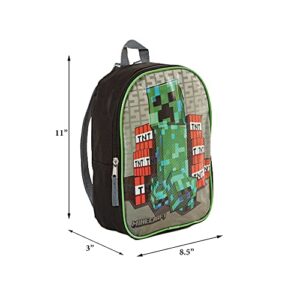 RALME Minécraft Game Figure Mini Backpack for Kids & Toddlers, 11 inch, Boy or Girl Small Backpack