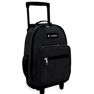 Everest 1045mWheeled Backpack - Standard, Black, One Size,1045WH-BK