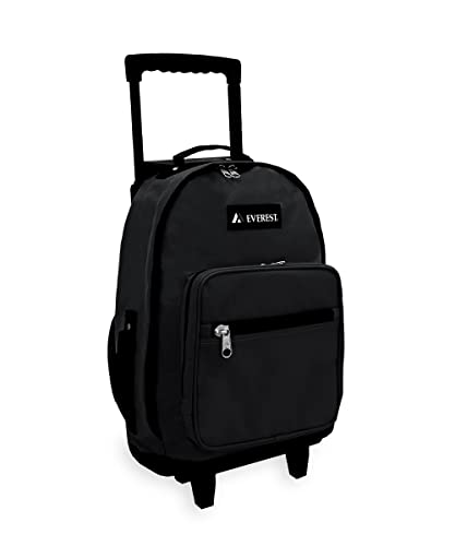 Everest 1045mWheeled Backpack - Standard, Black, One Size,1045WH-BK