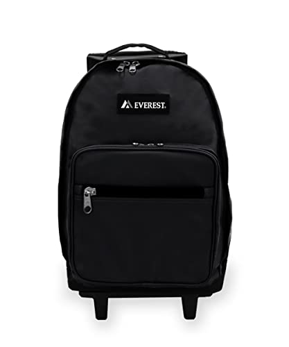 Everest 1045mWheeled Backpack - Standard, Black, One Size,1045WH-BK