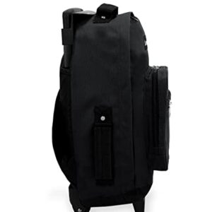 Everest 1045mWheeled Backpack - Standard, Black, One Size,1045WH-BK