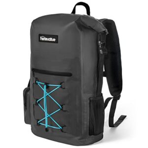 homevative waterproof dry backpack, roll top with inside pockets