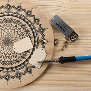 72Pcs Wood Burning Kit for Beginners, Adjustable Professional Wood Burner Pen Tool and Accessories, woodburning Embossing Carving