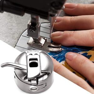 Sewing Machine Bobbin Case Stainless Steel Bobbin Case for Front Loading 15 Class Machines Suitable for Household Sewing Machine