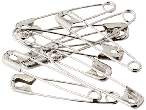 Dritz 72-2 Safety Pins, Size 2 (10-Count)