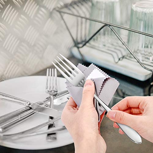 3 Pack Silver Polishing Cleaning Cloth, Keeps Jewelry Clean and Shiny.(1 Pack10'' x 12''+2 Pack 6'' x 8'')