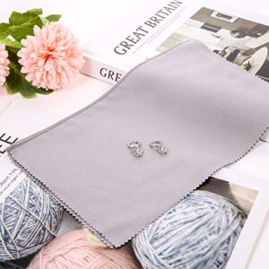 3 Pack Silver Polishing Cleaning Cloth, Keeps Jewelry Clean and Shiny.(1 Pack10'' x 12''+2 Pack 6'' x 8'')