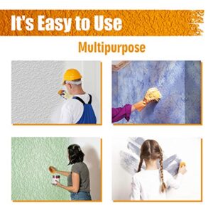 Knockdown Texture Sponge, Wall Patch, Drywall Patch/ Repair, Texture Patch Sponge, Home Decor Sponge for DIY Painting Ceiling Wall Texture - 2 Pcs