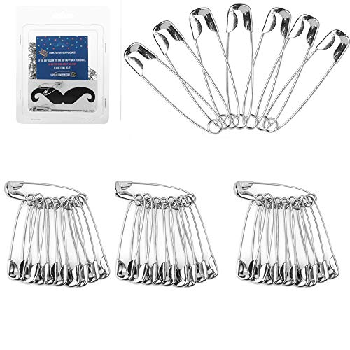 Mr. Pen Safety Pins, 1.1 Inches, Pack of 200