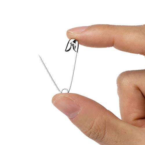 Mr. Pen Safety Pins, 1.1 Inches, Pack of 200