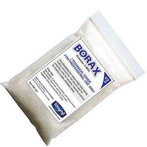 Borax Flux 1/2 Pound Melting Gold Silver Crucible Glaze Jewelry Casting 8oz