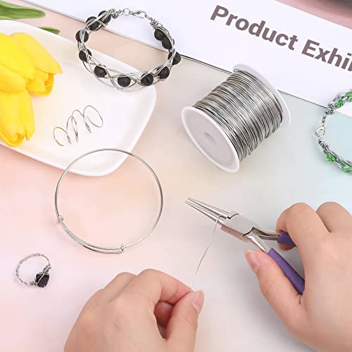 20 Gauge Stainless Steel Wire for Jewelry Making, Bailing Wire Snare Wire for Craft and Jewelry Making