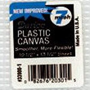 4-Pack of Darice Mesh Plastic Canvas - Clear - 10.5 x 13.5