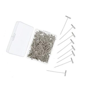 200 pieces stainless steel t-pins, 38mm/1.5inch