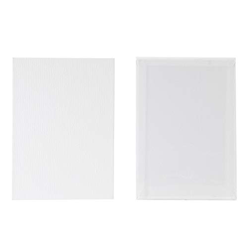 Madisi Painting Canvas Panels 72 Pack, 5X7, Classroom Value Pack Art Canvas